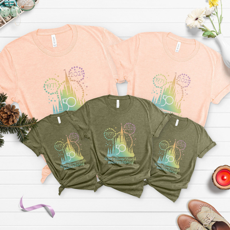 Disney World 50th Anniversary Shirt, Disney World Shirt, Disney Trip Shirt, Disney 50th Anniversary Celebration Shirt, Disney Vacation Shirt - 9.jpg