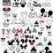 Mega Bundle 62 PNG,SVG,DFX MickeyMinnie, Vacation, Birthday, Mickey Hands Digital Downloads - 1.jpg