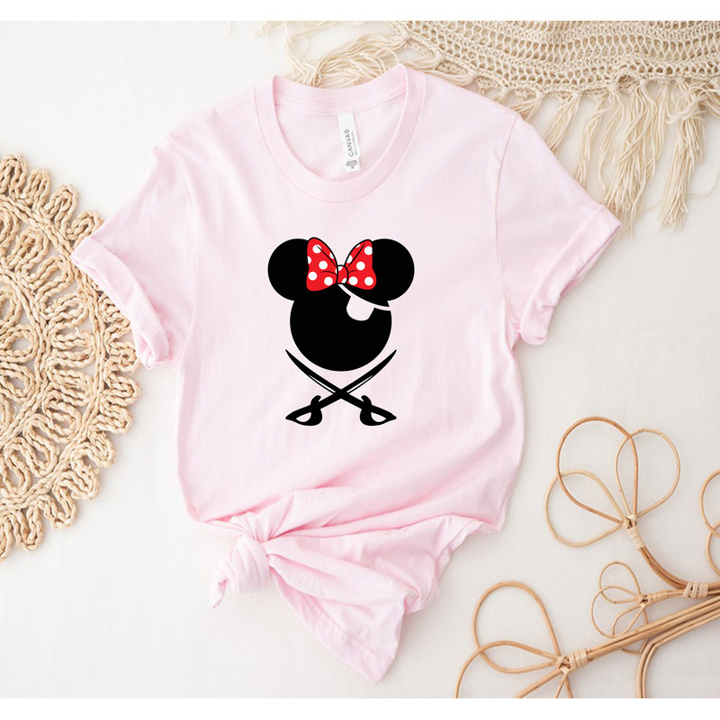 Mickey And Minnie Matching Disney Pirates T-Shirt, Disney Trip Tee, Disneyland Pirates of Caribbean Shirts, Disney World Pirates Party Shirt - 5.jpg