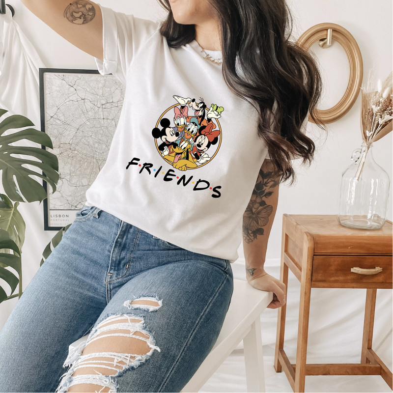 Mickey Friends Racerback, Disneyland Friends Shirt, Disney Trip Shirt, Funny Disney T-shirt, Disney Vacation Shirt, Disney Women Tee - 2.jpg