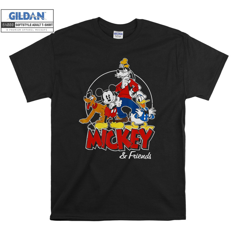 Mickey Mouse Team Disney Characters T-shirt Hoody Kids Child Tote Bag Tshirt S-M-L-XL-XXL-3XL-4XL-5XL Gildan Oversized Men Women Unisex 7085 - 1.jpg