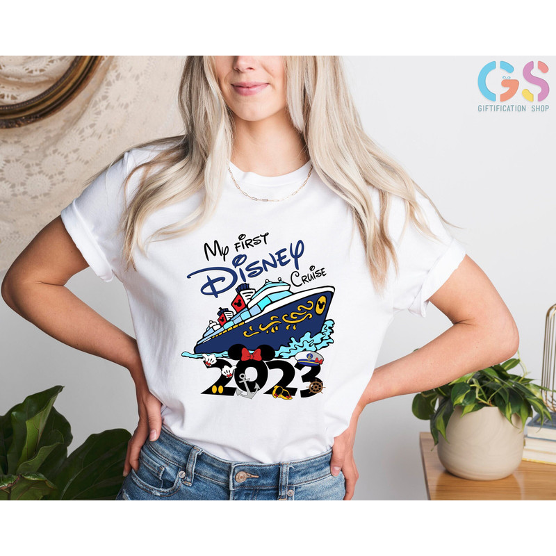My First Disney Trip 2023 T-shirt, Disney Trip Shirt, Disneyland Tshirt , Family Disneyworld Shirt,Matching Disney Shirt,Disney Cruise Shirt - 1.jpg