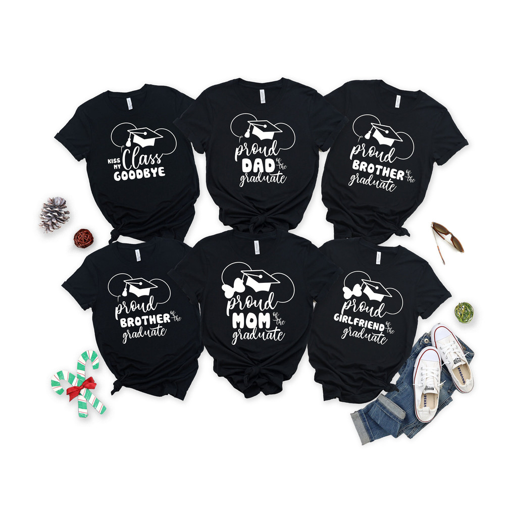 Proud Family of A Graduate T-Shirt, Disney Family Graduation Shirt, Disney Family Shirt, Mickey Minnie Shirt, Disney Family Shirt - 1.jpg