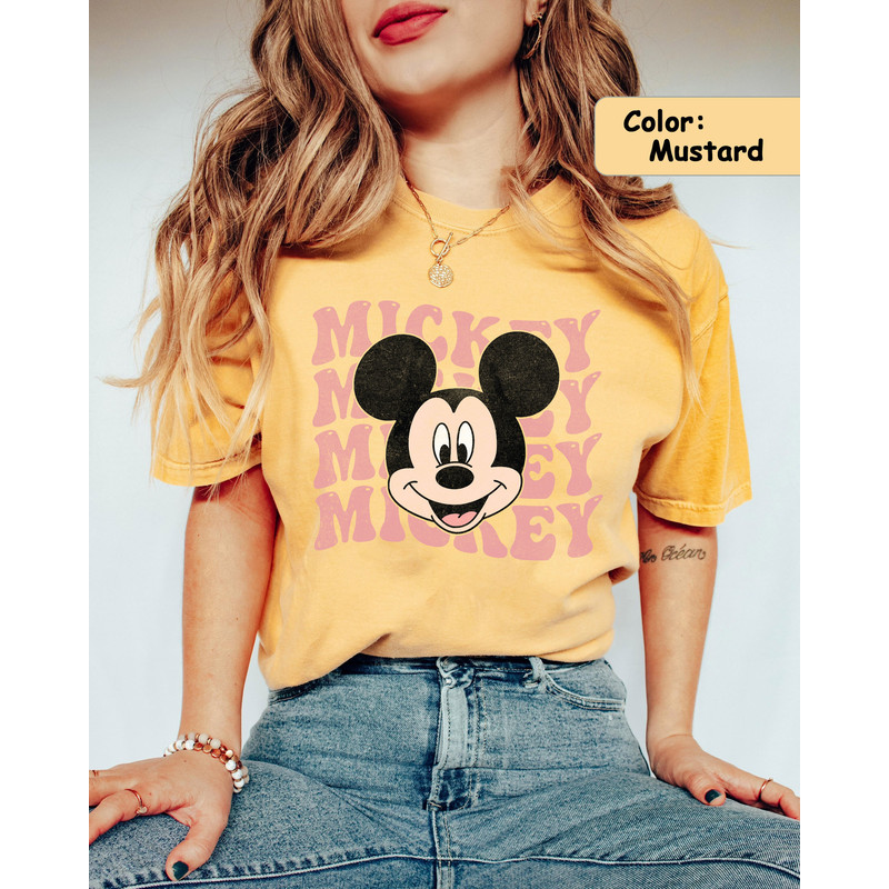 Retro Disney Mickey Shirt, Vintage Mickey Mouse Shirt, Mickey Minnie Shirt, Disney Vacation Shirt, Disneyland Mickey Shirt, Disney Shirt - 4.jpg