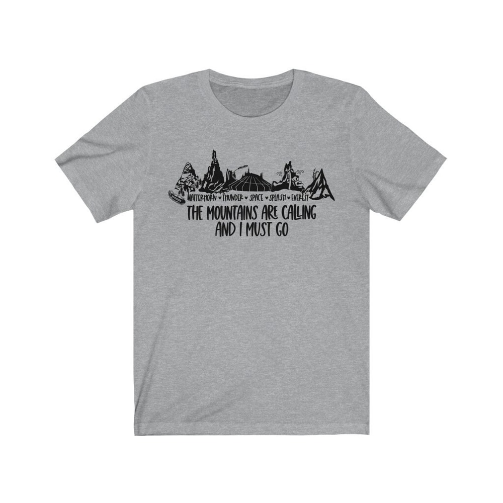 The Mountains are Calling T-Shirt Disney Matching Vacation Shirts Unisex Sizing - 3.jpg