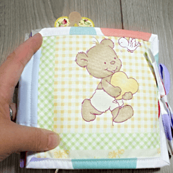 Quiet book for baby boy and baby girl who are learning to count, the best birthday present.