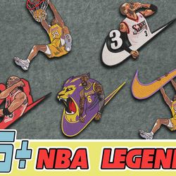 5 nba legend embroidery bundle, nba basketball logo embroidery bundle, famous basketball team embroidery bundle, basketb