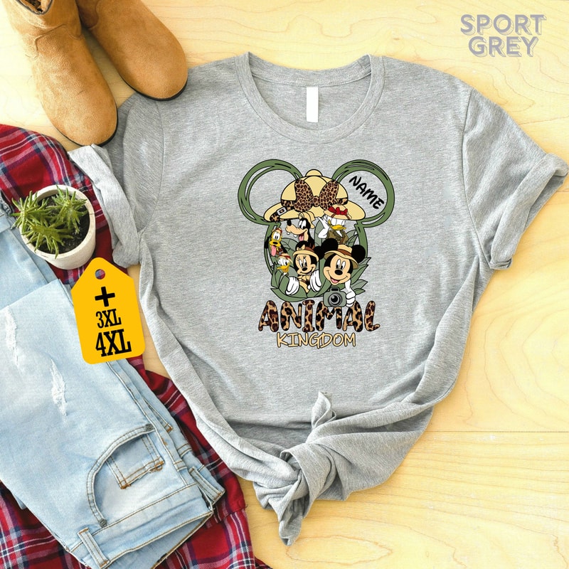 Animal Kingdom Shirt, Disney Shirt, Disney Mickey Safari Shirt, Disney Custom Name Animal Kingdom Shirt, Disney Personalized Name Shirt - 4.jpg