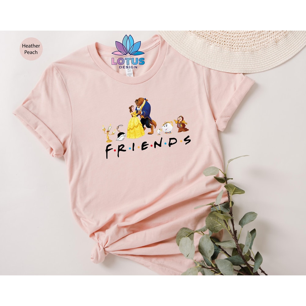 Beauty and the Beast Friends T-Shirt, Funny Disney T-Shirt, Funny Friends T-Shirt, Funny Disney Vacation T-Shirt, Disney World T-Shirt - 6.jpg