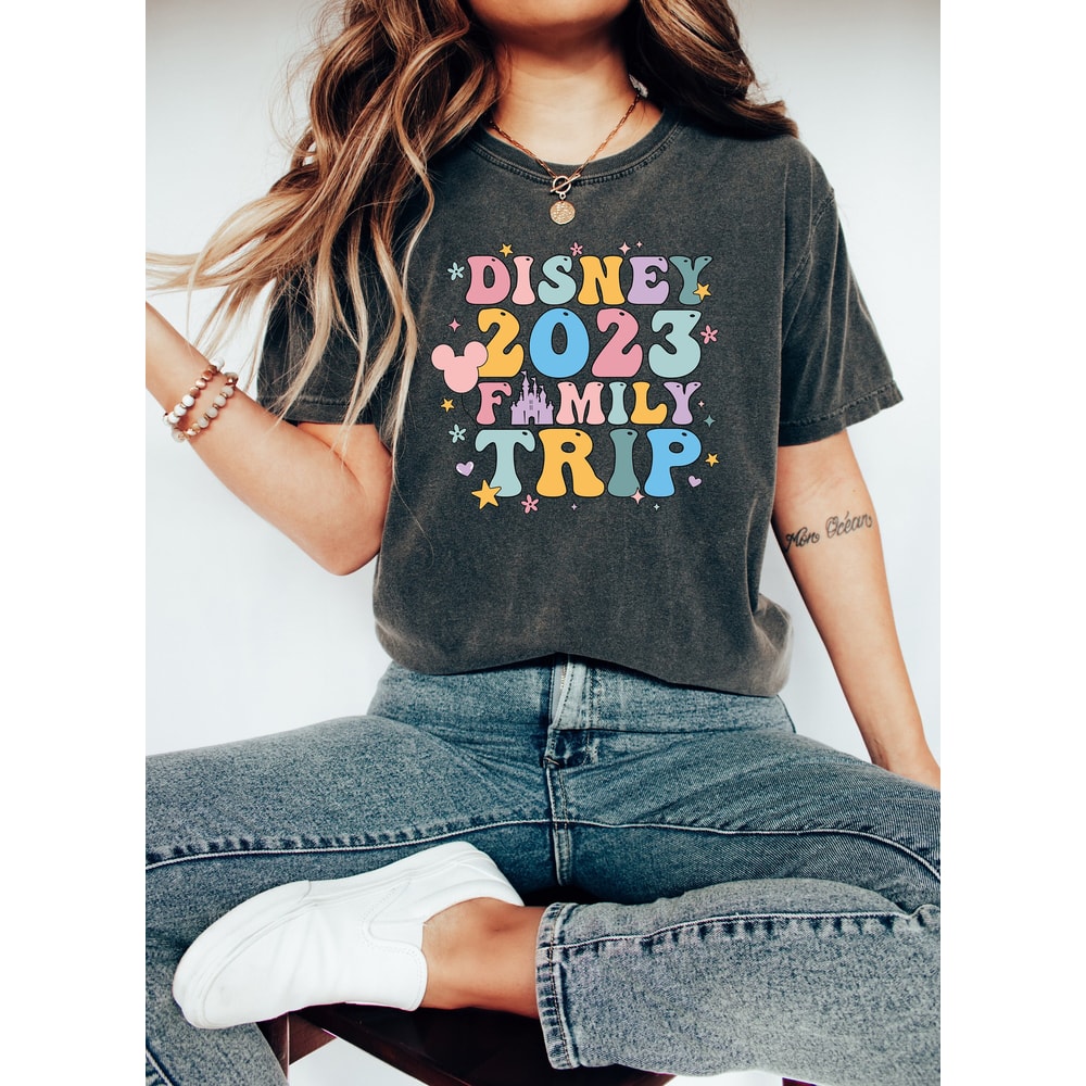 Disney 2023 Family Trip T-Shirt, Disney Family Shirt, Disney Squad Shirt, Disney 2023 Trip Shirt, Disney Trip Shirt, Disney Group Shirt - 1.jpg