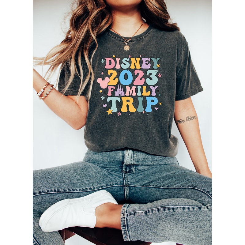 Disney 2023 Family Trip T-Shirt, Disney Family Shirt, Disney Squad Shirt, Disney 2023 Trip Shirt, Disney Trip Shirt, Disney Group Shirt - 1.jpg