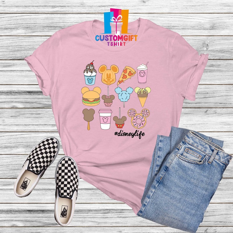 Disney Life T-shirt, Disney Snacks Shirt, Funny Shirt, Vacation Shirt, Snack Lover Gift, Food Shirt, Disney Trip Shirt, Mickey Mouse Shirt - 4.jpg