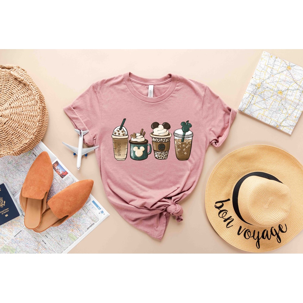 Disney Snacks Coffee T-Shirt, Disney Drink Coffee Shirts, Epcot Shirts, Disney Snacks Shirt, Disney Shirts, Disney Coffee Shirt, Disney Tee - 2.jpg