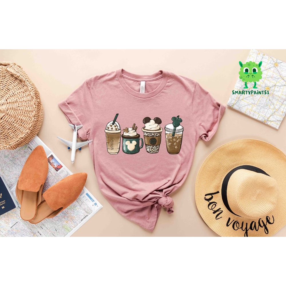 Disney Snacks Coffee T-Shirt, Disney Drink Coffee Shirts, Epcot Shirts, Disney Snacks Shirt, Disney Shirts, Disney Coffee Shirt, Disney Tee - 1.jpg