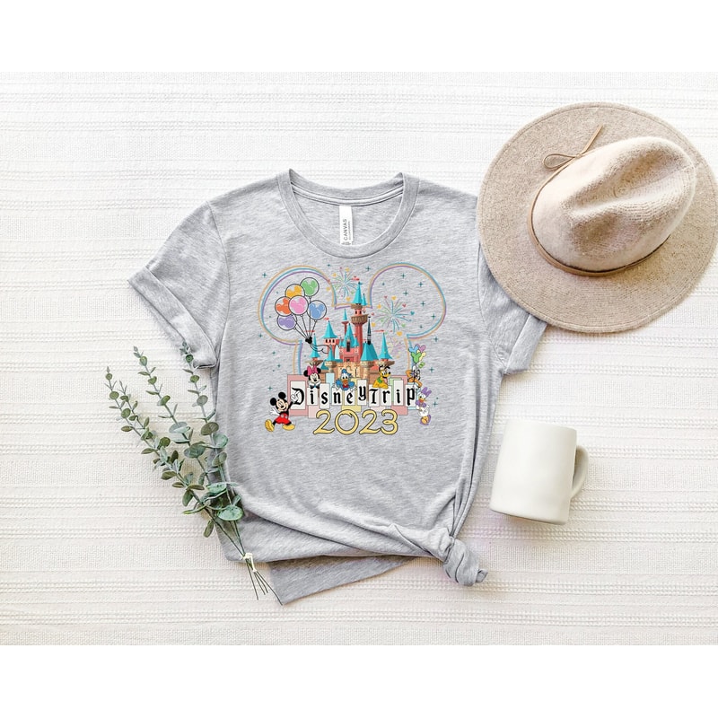 Disney Trip 2023 T-Shirt, Disney Family Shirt, Disney Squad Shirt, Disney 2023 Trip Shirt, Disney Trip Shirt, Disney World Shirt, Mickey Tee - 1.jpg