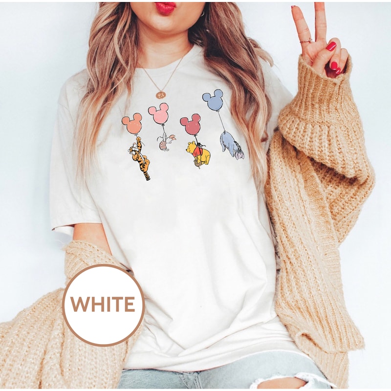 Disney Winnie the Pooh Shirt, Pooh Bear Shirt, Pooh and Friends Shirt, Disney Woman Shirt, Disneyland Trip Shirt - 2.jpg