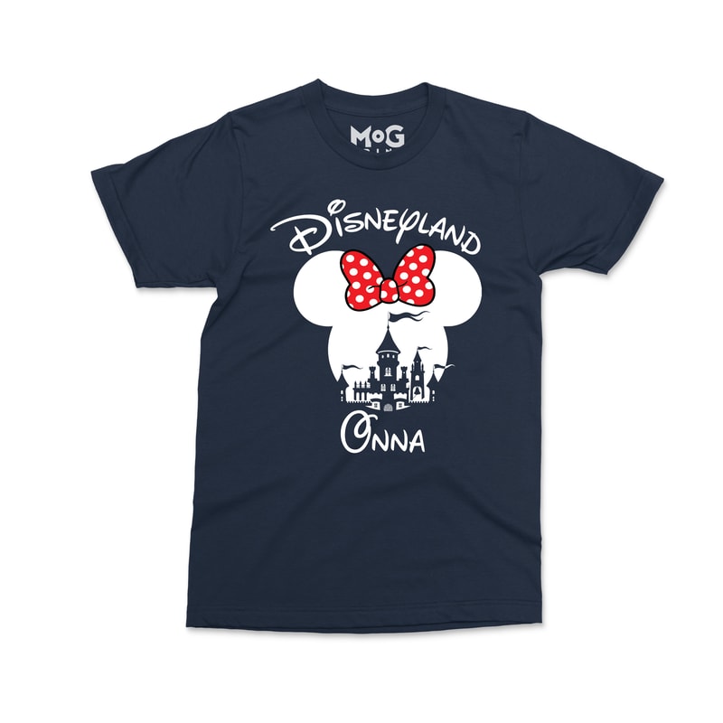 Disneyland Mickey Minnie Personalised Unisex T-shirt, Matching Family Shirt, Customised Top for Disney Lover, Birthday Gift for HimHer - 4.jpg