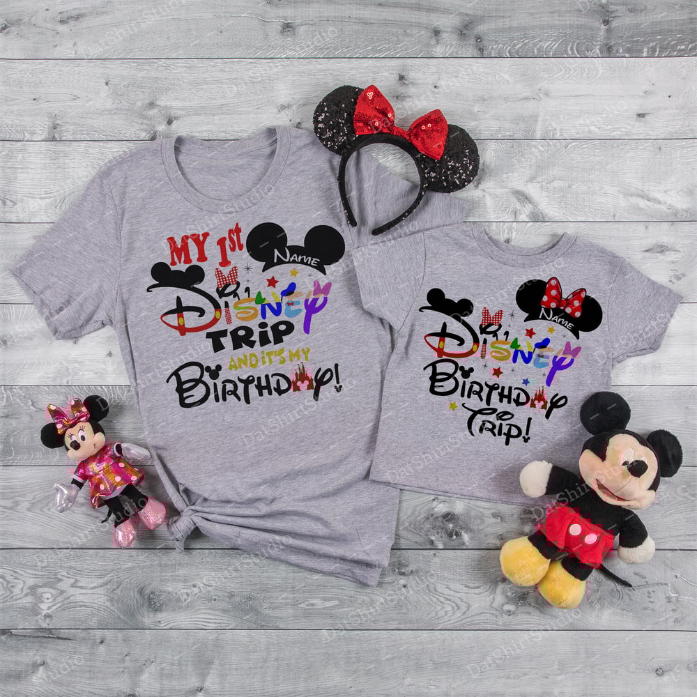 Family Disney Birthday Trip, Disney Birthday Trip, Birthday Disney Shirt, Disney Birthday Trip Shirt, Disney Shirt, Disney Bday BoyGirl 317 - 2.jpg