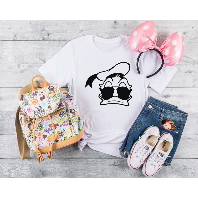 Donald Duck T-shirt, Disney Shirts, Disney Vacation Shirt, Disneyworld Shirts, Disney Family Shirts, Disney Shirt For Men's - 8.jpg