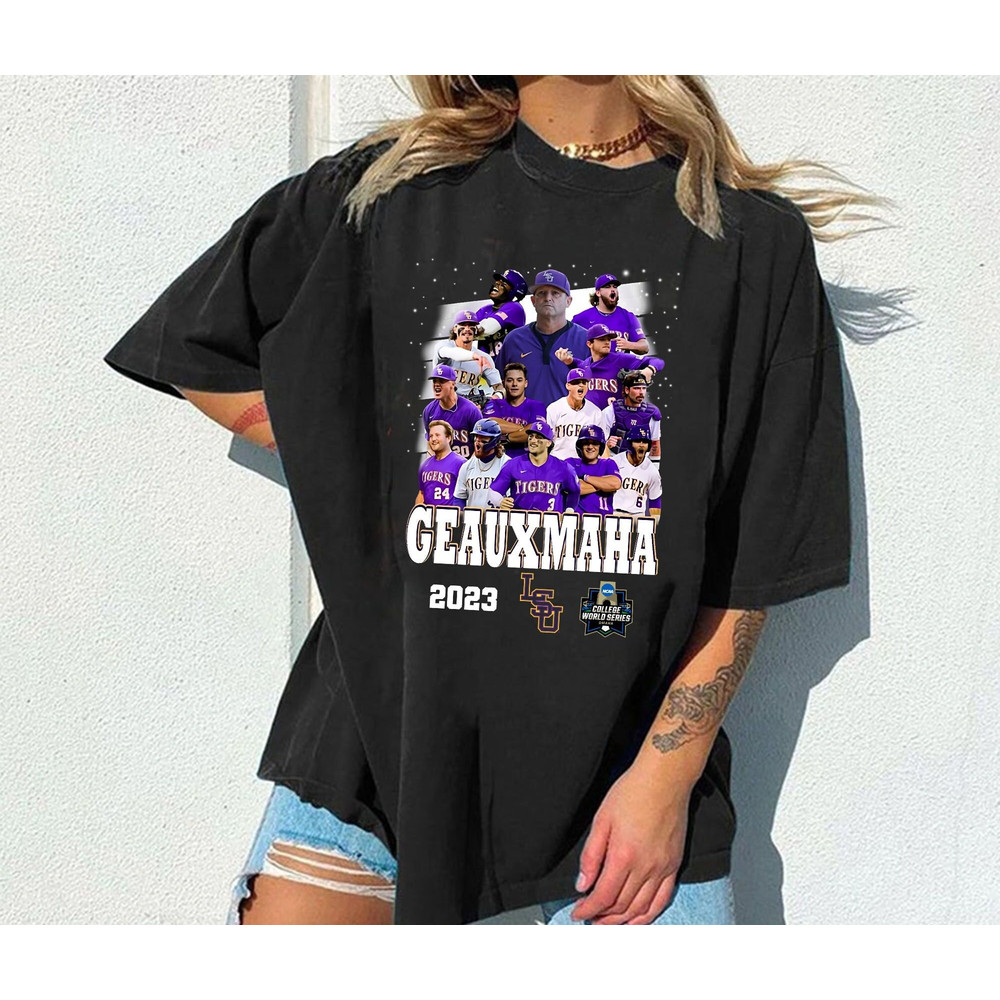 Geauxmaha Fighting Tigers Baseball Champion Shirt, Louisiana Team Champion 2023, Epic Tigers The Power House Champion Shirt - 1.jpg