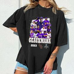 geauxmaha fighting tigers baseball champion shirt,