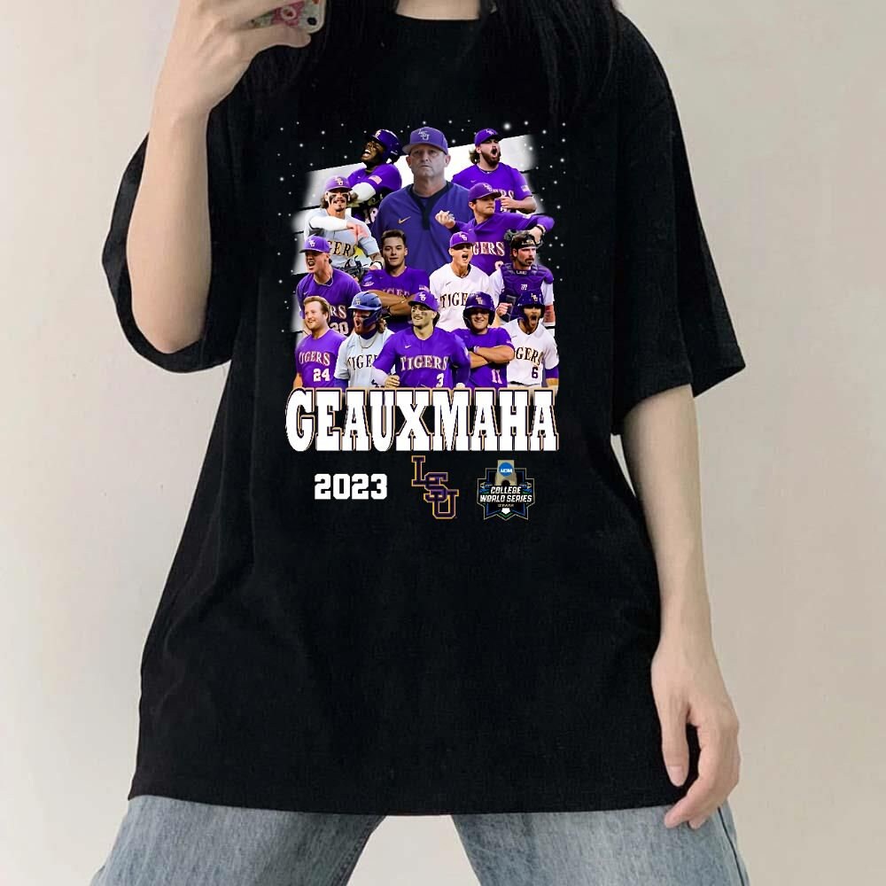 Geauxmaha Fighting Tigers Baseball Champion Shirt, Louisiana Team Champion 2023, Epic Tigers The Power House Champion Shirt - 3.jpg