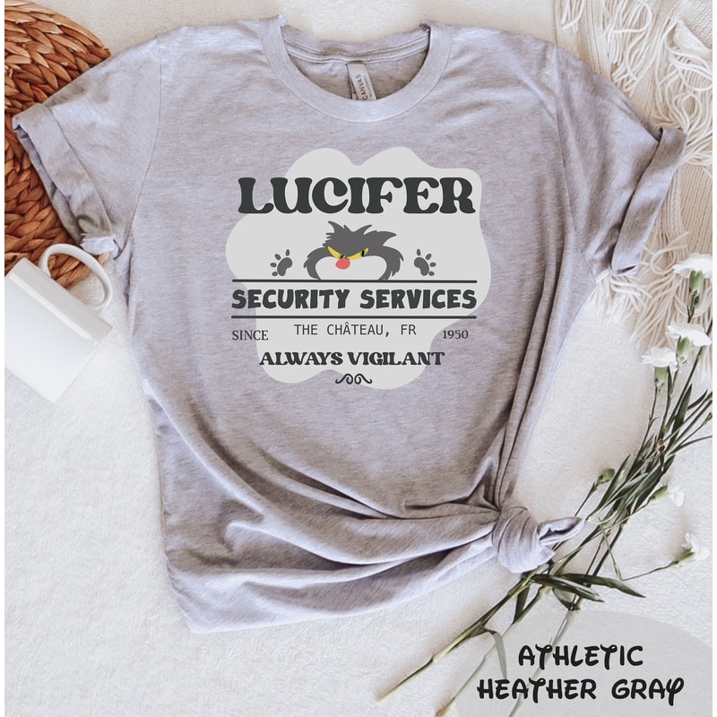 Lucifer Security Services Disney T-Shirt, Disney Logo Shirt, Lucifer Black Cat Shirt, Disney World Shirts, Disneyland Family Trip Shirts - 5.jpg