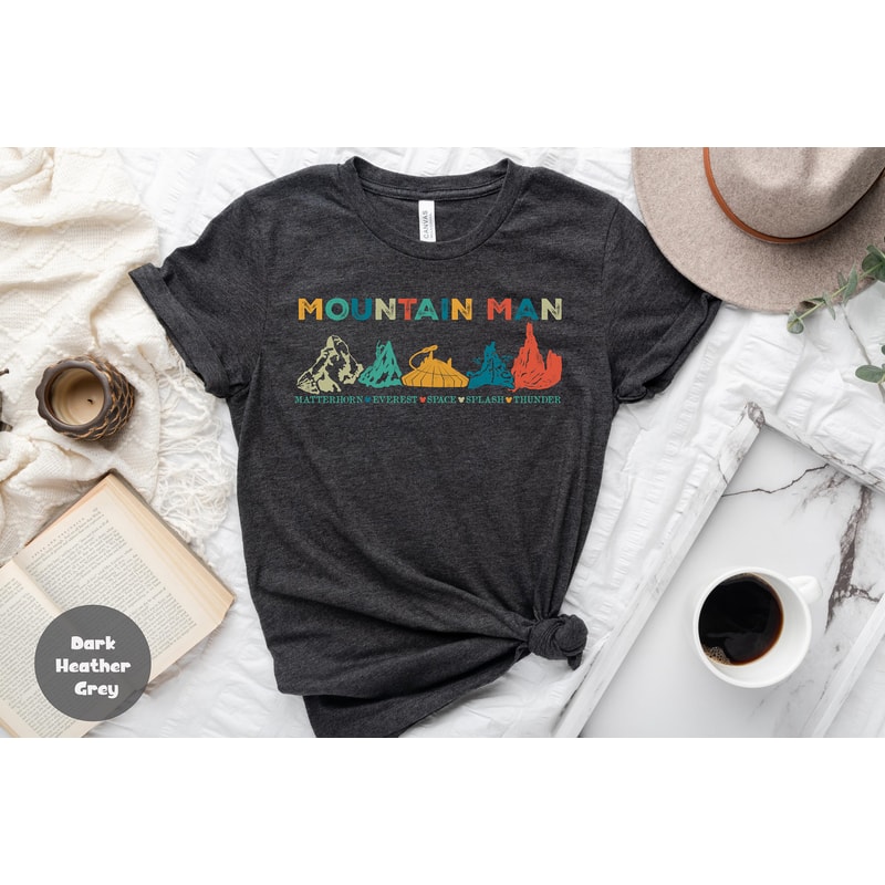 Mountain Man Disney T-Shirt, Disney Trip Shirt, Disney Vacation Shirt, Attractions Ride Tee, Disney Dad Tee, Gift for Dad, Mickey Disney Tee - 2.jpg
