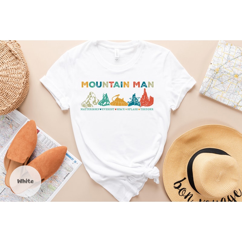 Mountain Man Disney T-Shirt, Disney Trip Shirt, Disney Vacation Shirt, Attractions Ride Tee, Disney Dad Tee, Gift for Dad, Mickey Disney Tee - 3.jpg