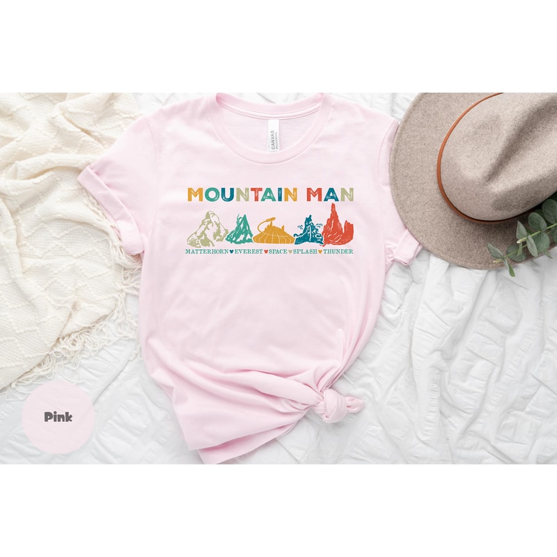 Mountain Man Disney T-Shirt, Disney Trip Shirt, Disney Vacation Shirt, Attractions Ride Tee, Disney Dad Tee, Gift for Dad, Mickey Disney Tee - 7.jpg