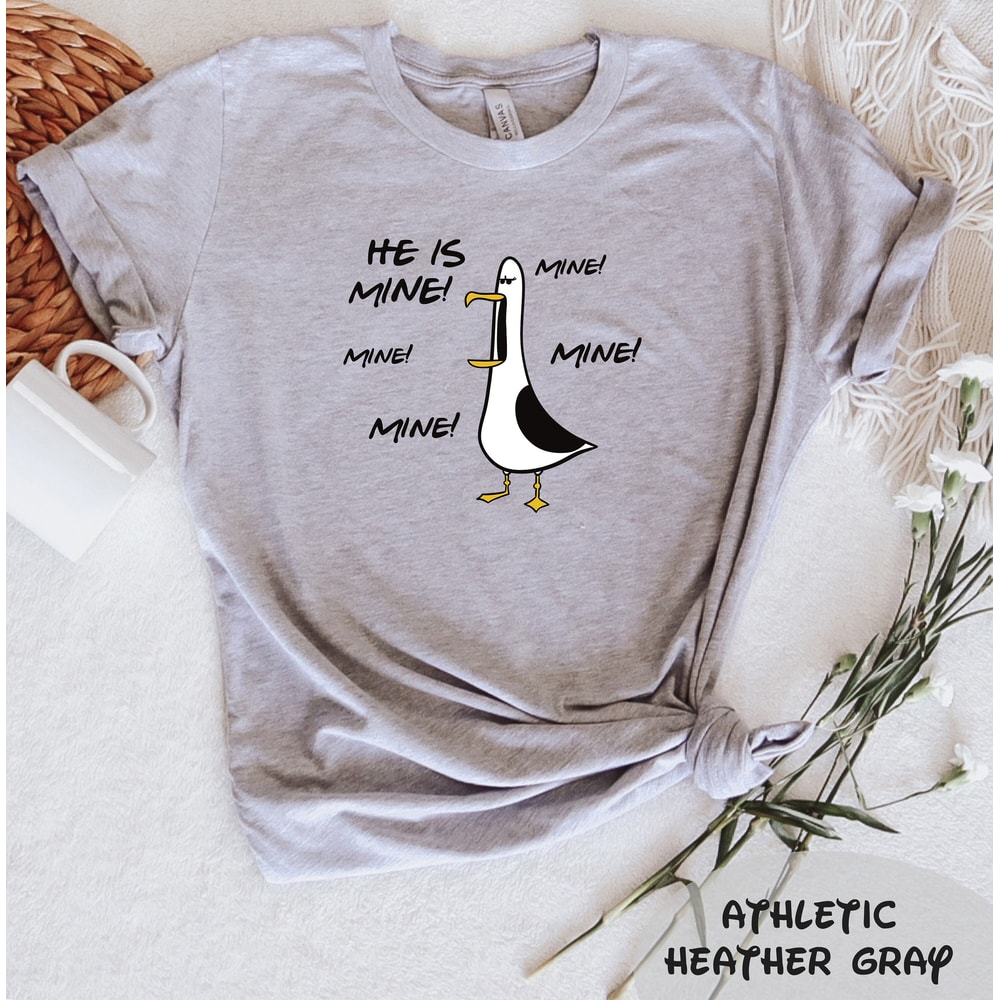 She is Mine T-Shirt, He is Mine Shirt, Couple Matching T-Shirt, Disney Honeymoon Shirt, Mrs And Mr Matching Shirt - 2.jpg