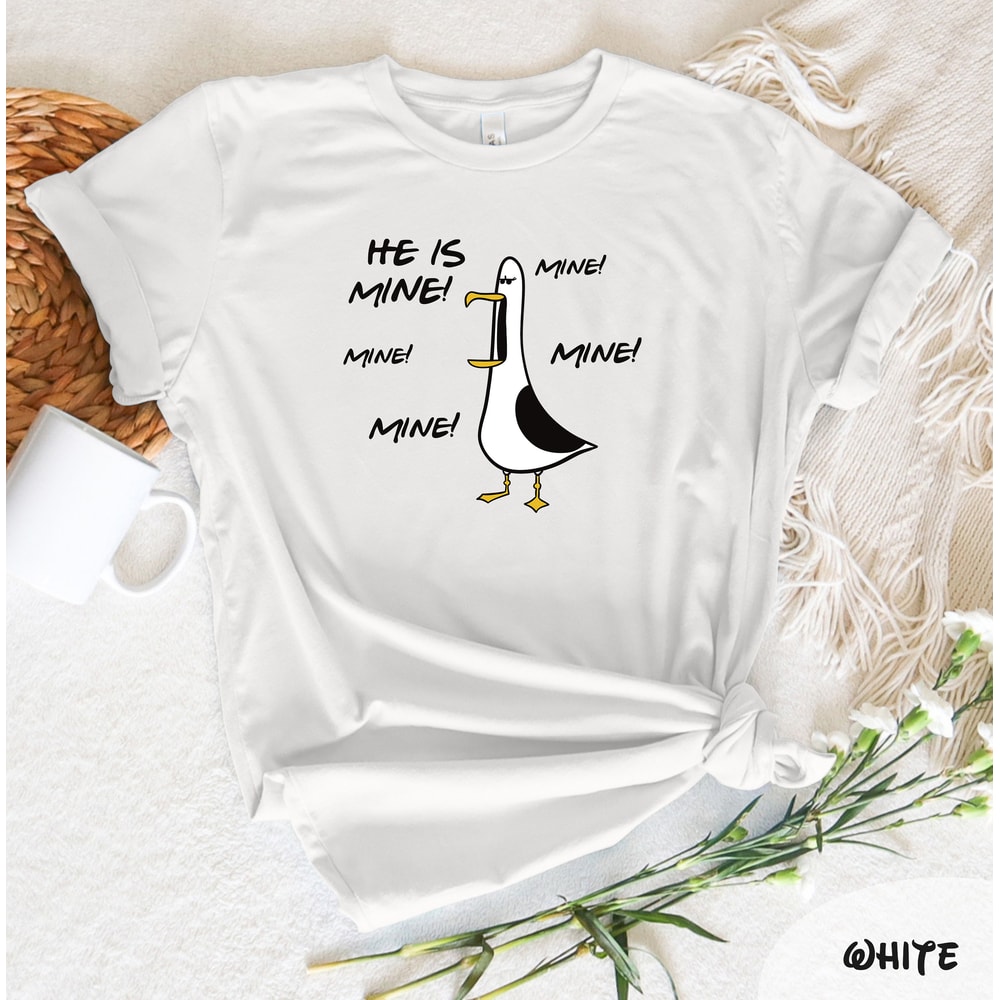 She is Mine T-Shirt, He is Mine Shirt, Couple Matching T-Shirt, Disney Honeymoon Shirt, Mrs And Mr Matching Shirt - 3.jpg