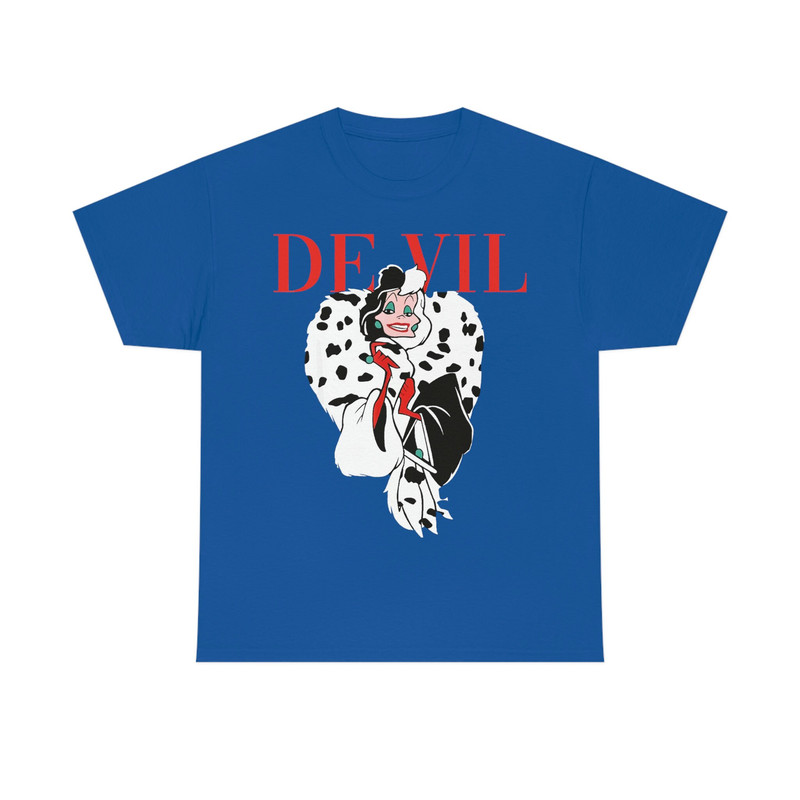 Unisex Villains Cruella De Vil T-Shirt,Disney Cruella Shirt,Disneyland Vacation Gift,Cruella Devil,Magazine Cover Shirt,Disney Villain Shirt - 9.jpg