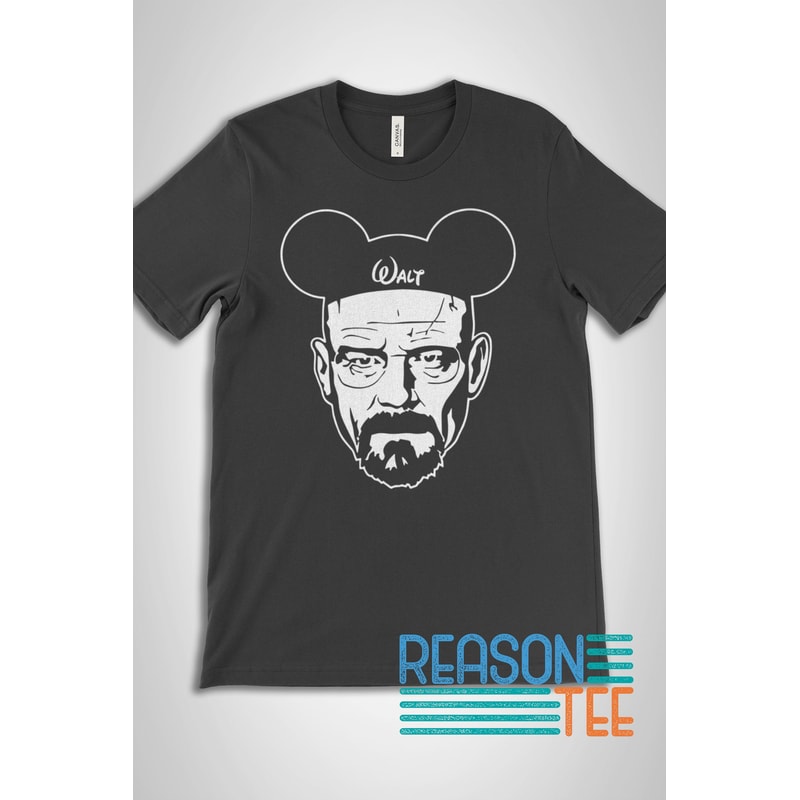 Walter White Heisenberg Walt Shirt, Walt Breaking Disney, Walt White Shirt, Disney Shirts, Disney Heinsenberg, Unisex Premium Graphic Tees - 1.jpg