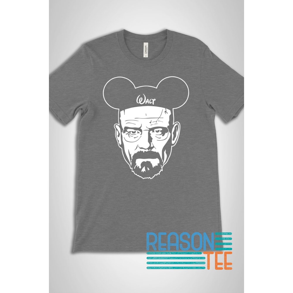 Walter White Heisenberg Walt Shirt, Walt Breaking Disney, Walt White Shirt, Disney Shirts, Disney Heinsenberg, Unisex Premium Graphic Tees - 2.jpg