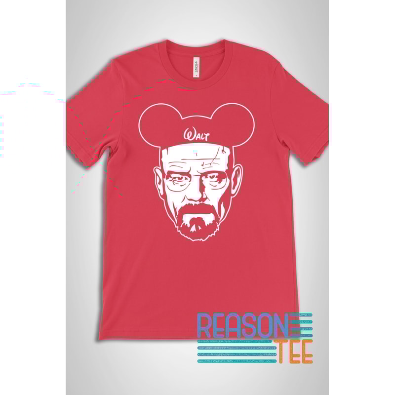 Walter White Heisenberg Walt Shirt, Walt Breaking Disney, Walt White Shirt, Disney Shirts, Disney Heinsenberg, Unisex Premium Graphic Tees - 3.jpg