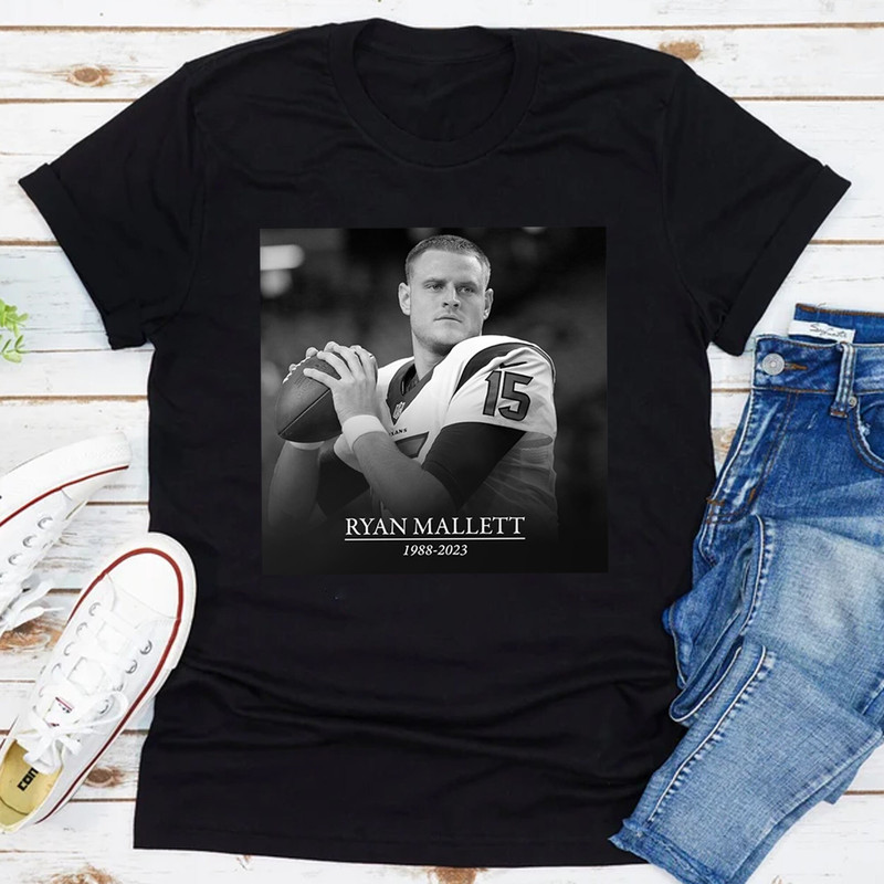 Ryan Mallett T Shirt, Rip Ryan Mallett Shirt, Ryan Mallett 1988-2023 Shirt, Ryan Mallett Memorial T-shirt, Rest in peace Ryan Mallett Shirt - 3.jpg