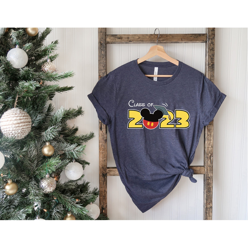 Class of 2023 T-Shirt, Disney Graduation Shirt, Mickey Head 2023 Senior Shirt, Mickey Mouse Shirt for Graduation Ceremony Tee, Mickey Tee - 3.jpg