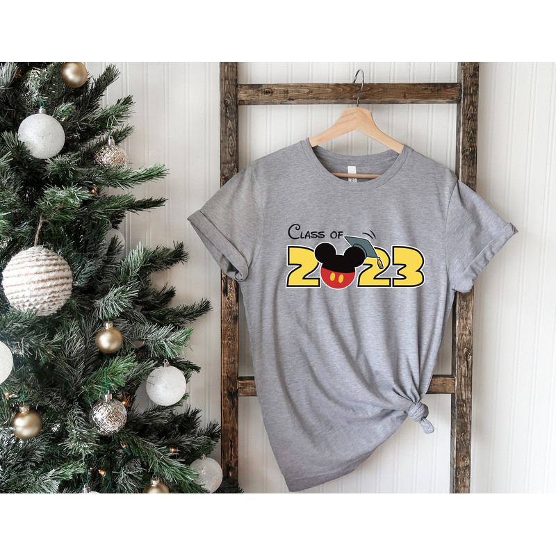 Class of 2023 T-Shirt, Disney Graduation Shirt, Mickey Head 2023 Senior Shirt, Mickey Mouse Shirt for Graduation Ceremony Tee, Mickey Tee - 4.jpg
