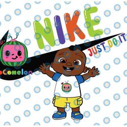 cocomelon birthday nike png, watermelon birthday boy png ,watermelon nike png, cocomelon just do it png, diigtal downloa