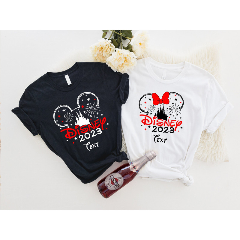 Disney 2023 Shirt, Disney Family T-Shirt, Disney Custom Group Shirt, Disneyland Vacation Tee, Disney Gift, Micket Minnie Shirt, Disney Trip - 1.jpg