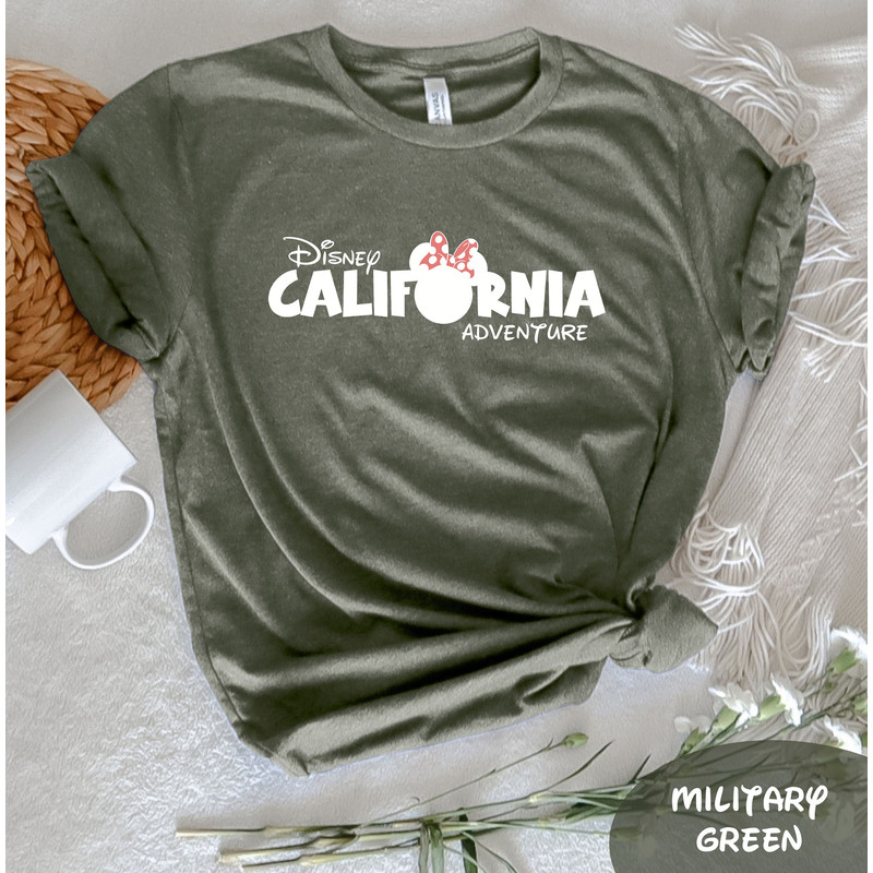 Disney California T-Shirt, Disney Minnie Mouse Shirt, Disney California Adventure Shirt, Walt Disney World Shirt, Disney Vacation Shirt - 1.jpg