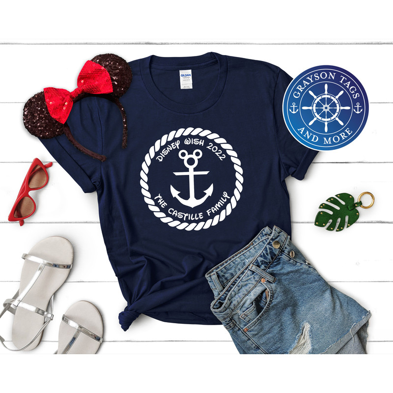 Disney Cruise Anchor T-Shirts, Disney Matching Shirts, Disney Family Shirts, Disney Cruise Shirts - 1.jpg