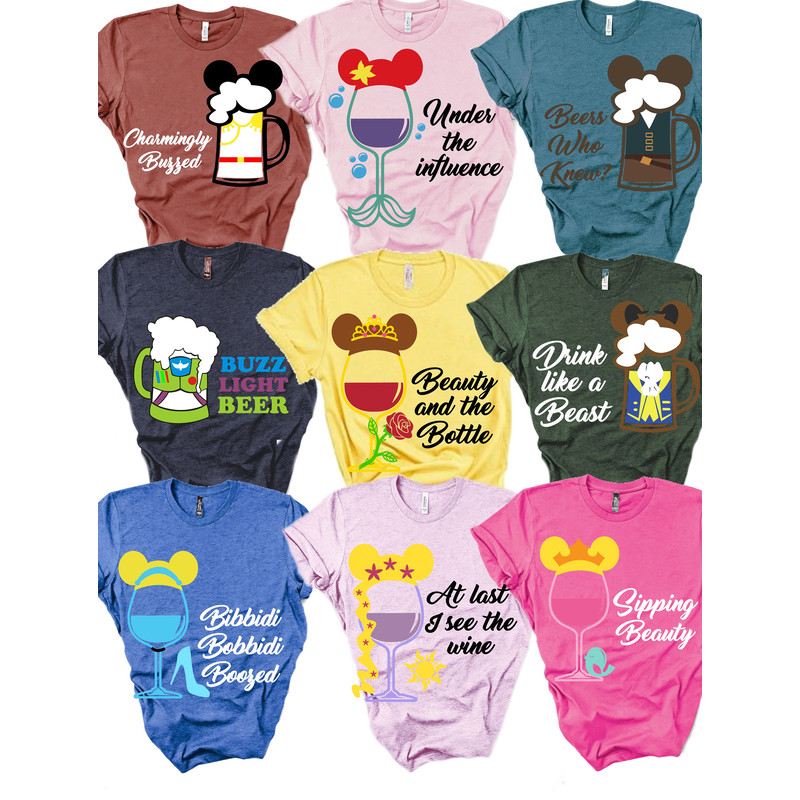 Disney Drinking Shirts, Disney Drinking Around The World T Shirt, Epcot Food And Wine Top, Disney Wine Tshirt, Drinking Team Tee Shirts - 1.jpg
