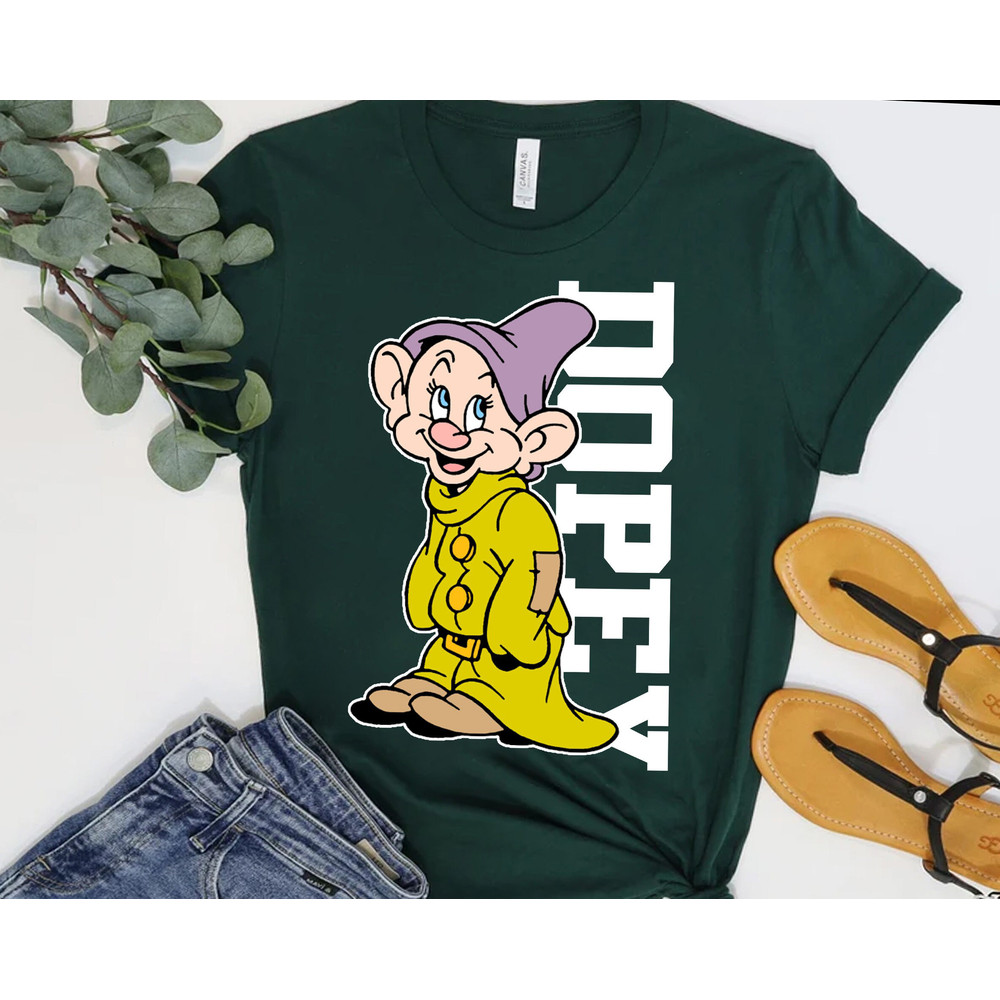 Disney Dopey Dwarf I'm Dopey Funny Face Hello People Shirt, Disneyland Family Matching Shirt, Magic Kingdom Tee, WDW Epcot Theme Park - 3.jpg