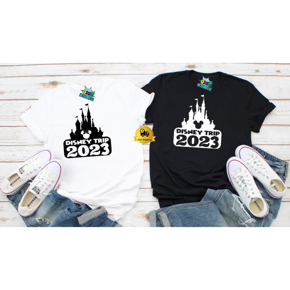 Disney Trip 2023 Shirt, Disney Family Shirt, Disney Trip Shirt, Disney Shirt, Disney Squad Shirt, Disney Trip Shirt, Disney Group Shirt - 1.jpg