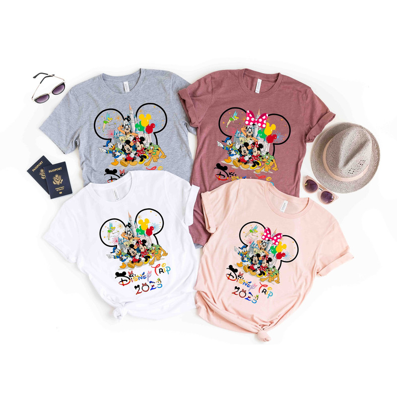 Disney Trip 2023 T-Shirt, Disney Family Shirt, Disney Squad Shirt, Disney 2023 Trip Shirt, Disney Trip Shirt, Disney Group Shirt, Mickey Tee - 1.jpg