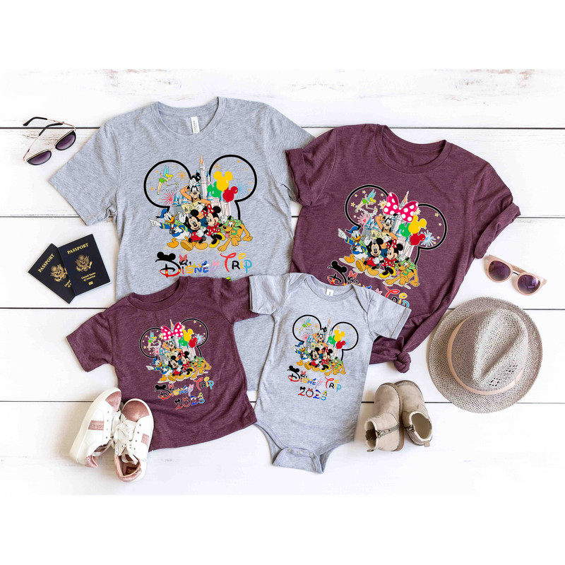 Disney Trip 2023 T-Shirt, Disney Family Shirt, Disney Squad Shirt, Disney 2023 Trip Shirt, Disney Trip Shirt, Disney Group Shirt, Mickey Tee - 3.jpg