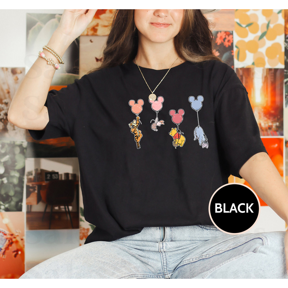 Disney Winnie the Pooh Shirt, Pooh Bear Shirt, Pooh and Friends Shirt, Disney Woman Shirt, Disneyland Trip Shirt - 3.jpg