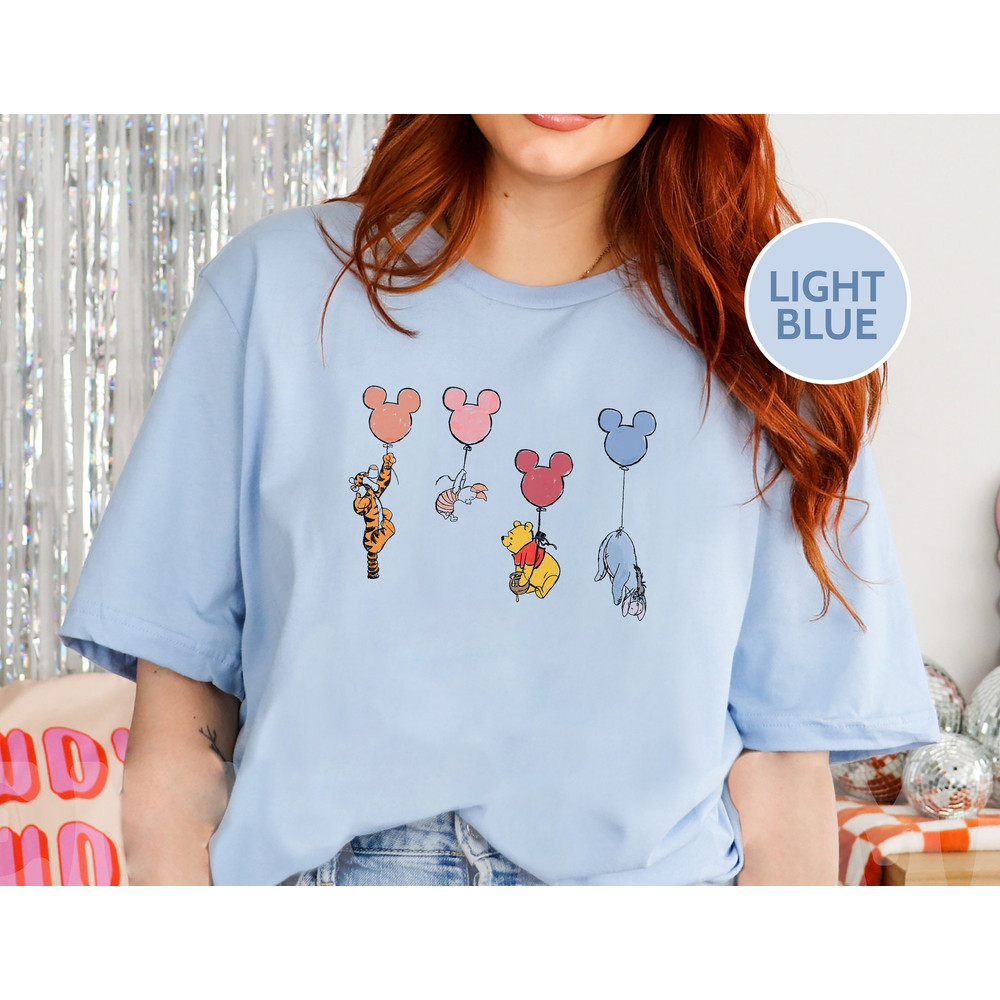 Disney Winnie the Pooh Shirt, Pooh Bear Shirt, Pooh and Friends Shirt, Disney Woman Shirt, Disneyland Trip Shirt - 5.jpg